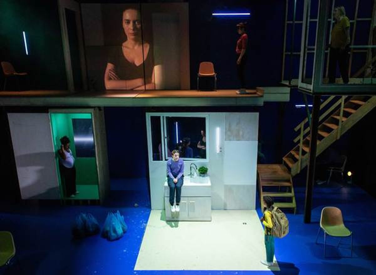 Grace Doherty and Leah Mondesir Simmonds at 